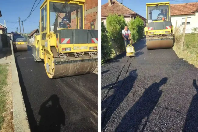 Asfaltiranje ulica 11 ilinden
