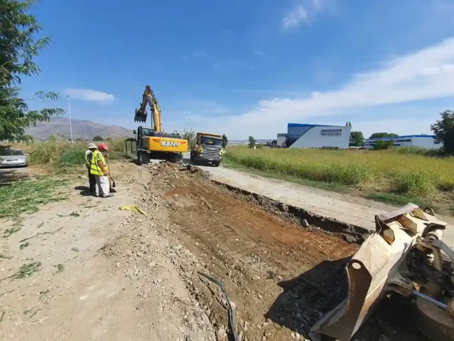 pocetok na rekonstrukcija na patot Ilinden-Hipodrom – (2)